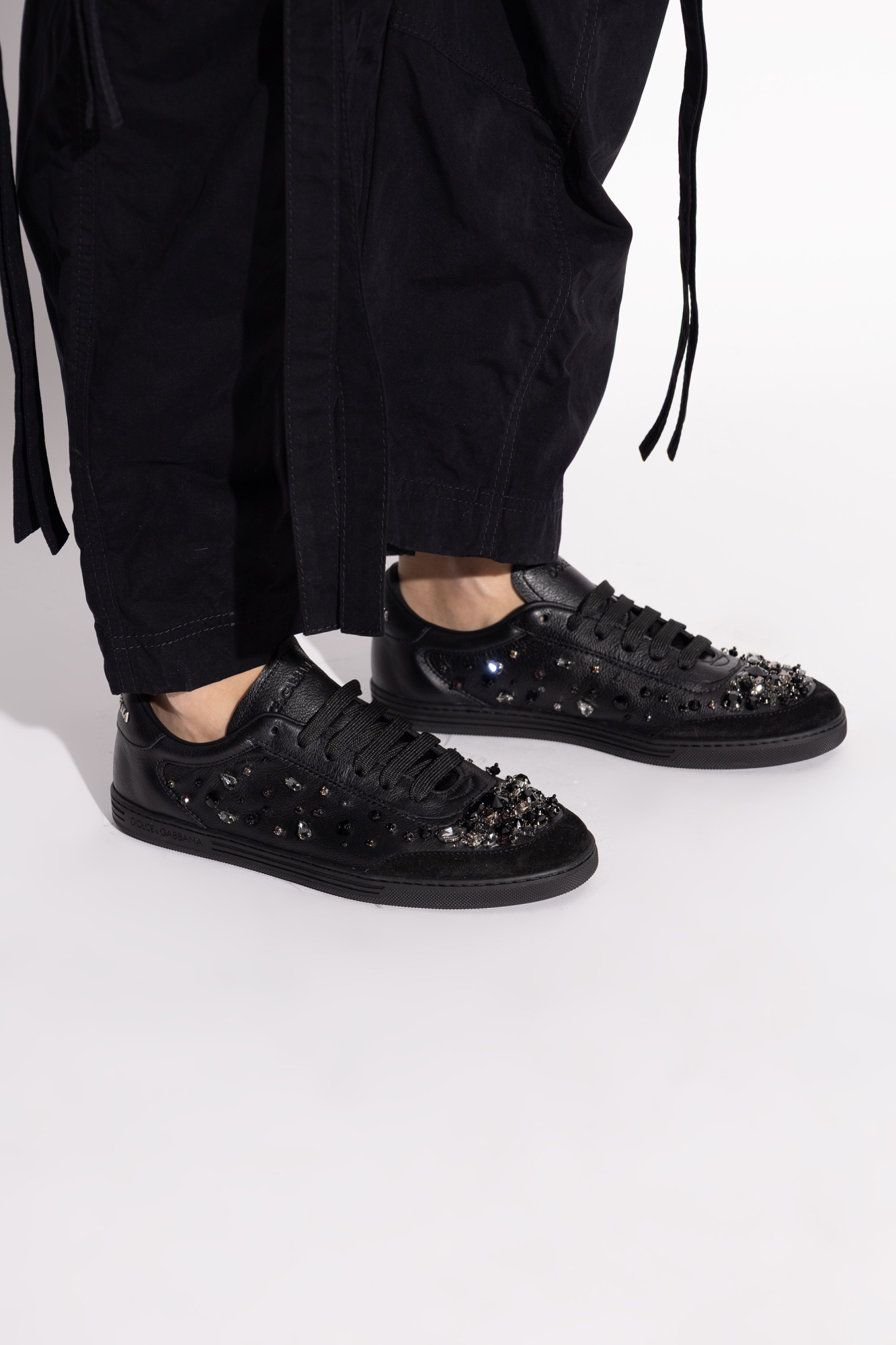 Dolce & Gabbana Sports shoes with shimmering crystals | Women's